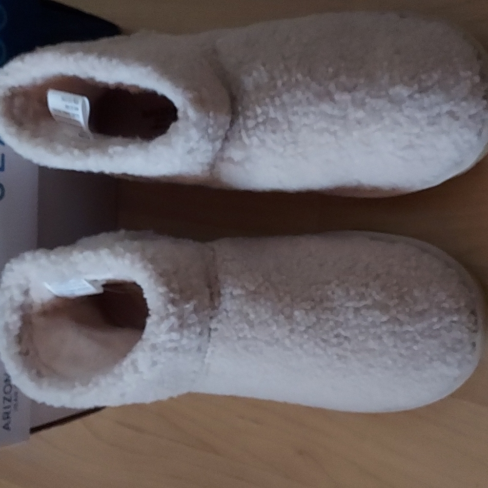 Mini shearling winter cream, boots